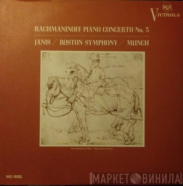 - Sergei Vasilyevich Rachmaninoff , Byron Janis , Boston Symphony Orchestra  Charles Munch  - Piano Concerto No. 3
