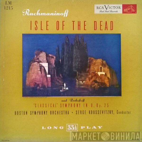 , Sergei Vasilyevich Rachmaninoff , Conductor Boston Symphony Orchestra  Serge Koussevitzky  - Isle of the Dead