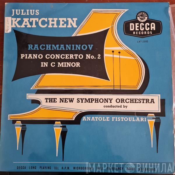 Sergei Vasilyevich Rachmaninoff, Julius Katchen, The New Symphony Orchestra Of London, Anatole Fistoulari - Piano Concerto No. 2 In C Minor