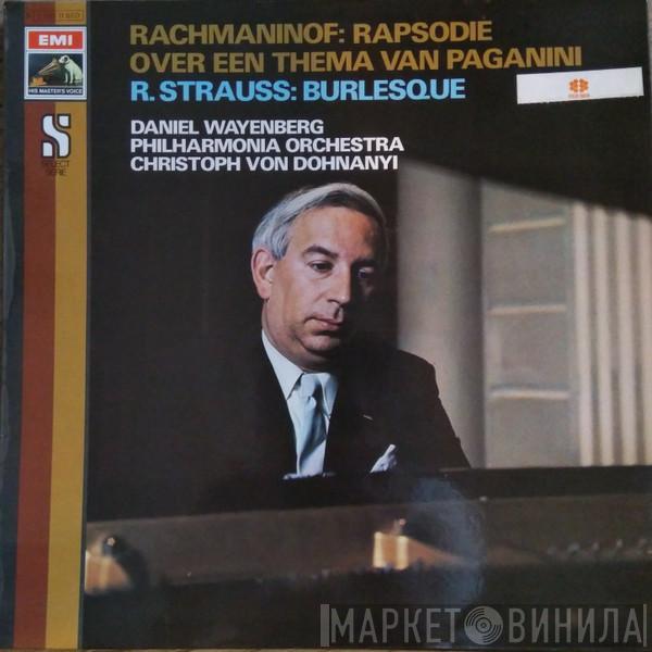 , Sergei Vasilyevich Rachmaninoff , Richard Strauss , Daniel Wayenberg , Philharmonia Orchestra  Christoph von Dohnányi  - Rhapsodie Over Een Thema Van Paganini