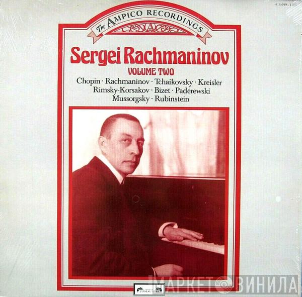  Sergei Vasilyevich Rachmaninoff  - The Ampico Recordings Volume Two