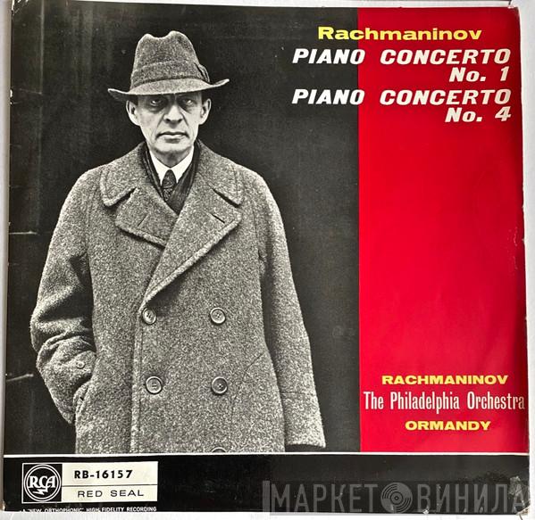 - Sergei Vasilyevich Rachmaninoff , The Philadelphia Orchestra  Eugene Ormandy  - Piano Concerto No 1 In F Sharp Minor, Op. 1 & Piano Concerto No 4  In G Minor, Op. 40