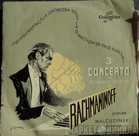 , Sergei Vasilyevich Rachmaninoff , Witold Malcuzynsky , Philharmonia Orchestra  Paul Kletzki  - Concerto No. 3 En Ré Mineur, Op. 30