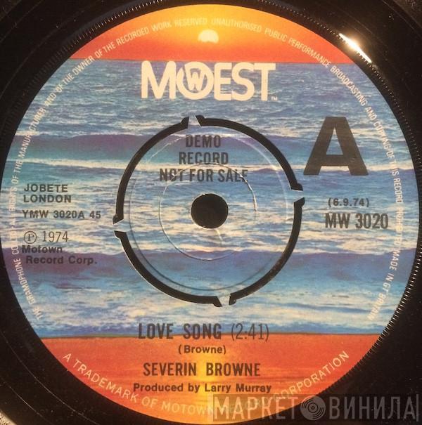 Severin Browne - Love Song