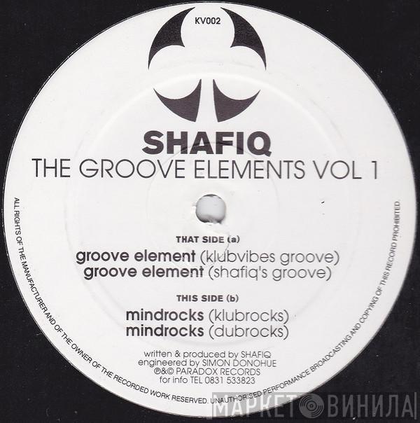 Shafiq - The Groove Elements Vol 1