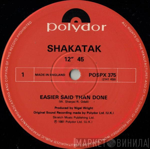 Shakatak - Easier Said Than Done