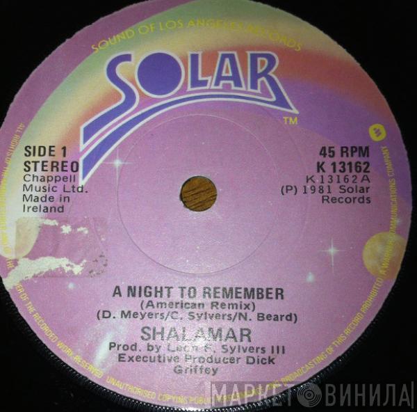 Shalamar - A Night To Remember