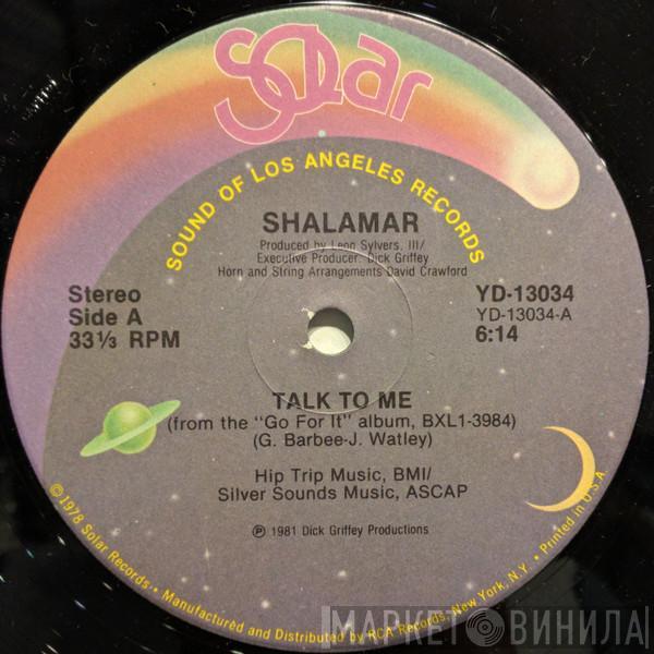 Shalamar - Talk To Me