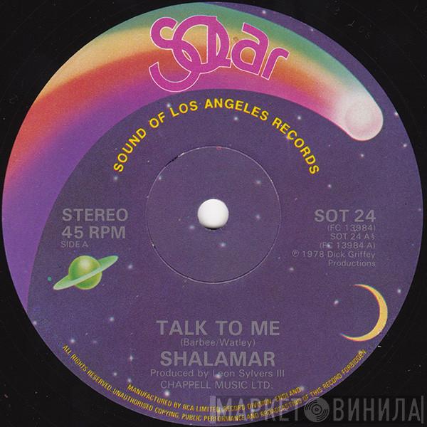 Shalamar - Talk To Me