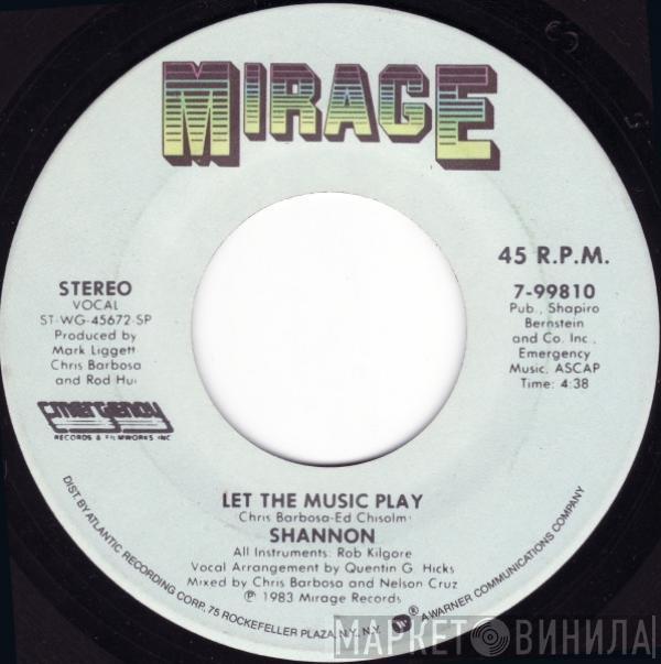 Shannon - Let The Music Play