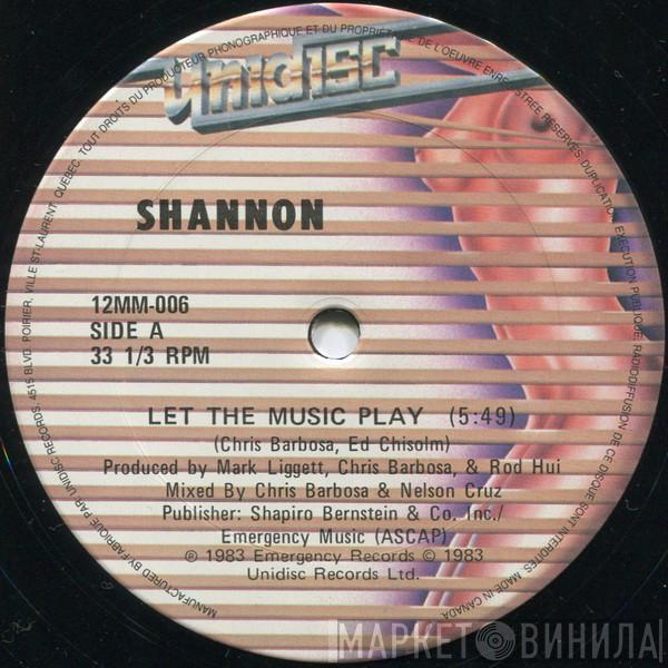  Shannon  - Let The Music Play