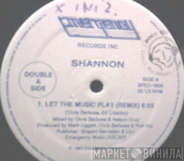  Shannon  - Let The Music Play