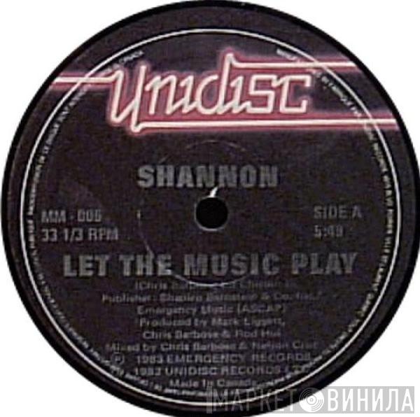  Shannon  - Let The Music Play