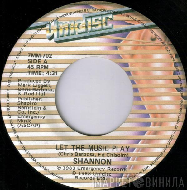  Shannon  - Let The Music Play