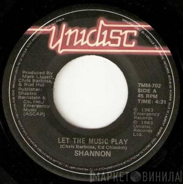  Shannon  - Let The Music Play