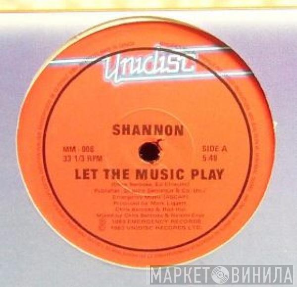  Shannon  - Let The Music Play