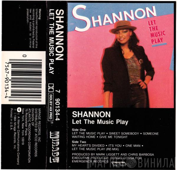  Shannon  - Let The Music Play