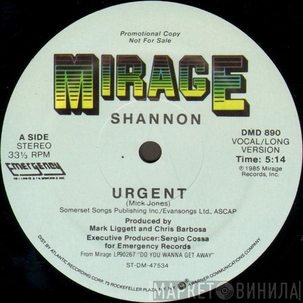 Shannon - Urgent