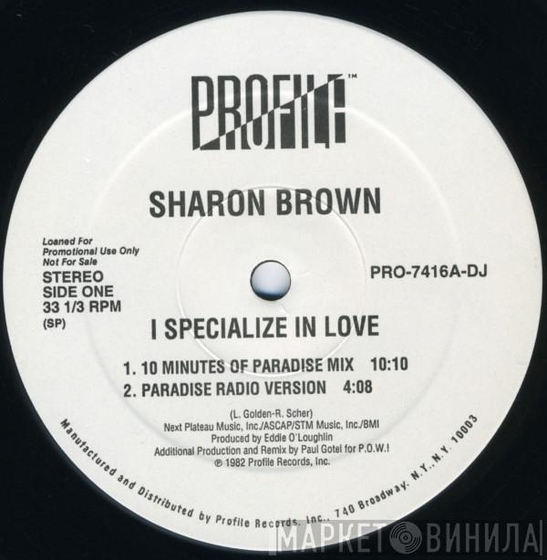  Sharon Brown  - I Specialize In Love
