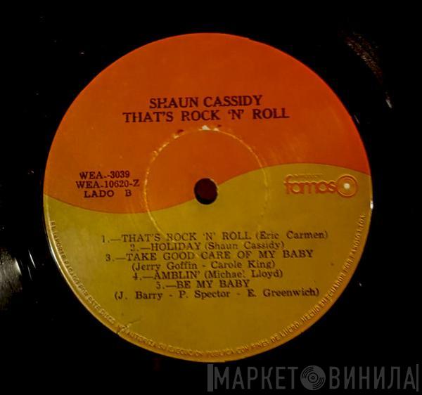  Shaun Cassidy  - That's Rock 'N' Roll