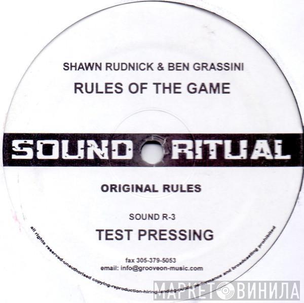 Shawn Rudnick, Ben Grassini - Rules Of The Game