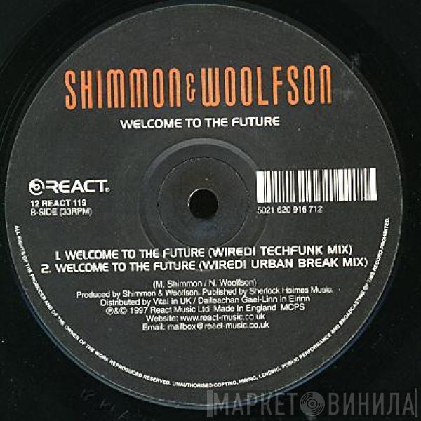 Shimmon & Woolfson - Welcome To The Future