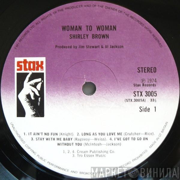 Shirley Brown - Woman To Woman