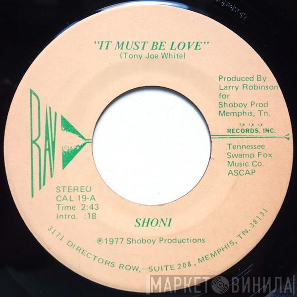  Shoni  - It Must Be Love / Sunday Our Sunday