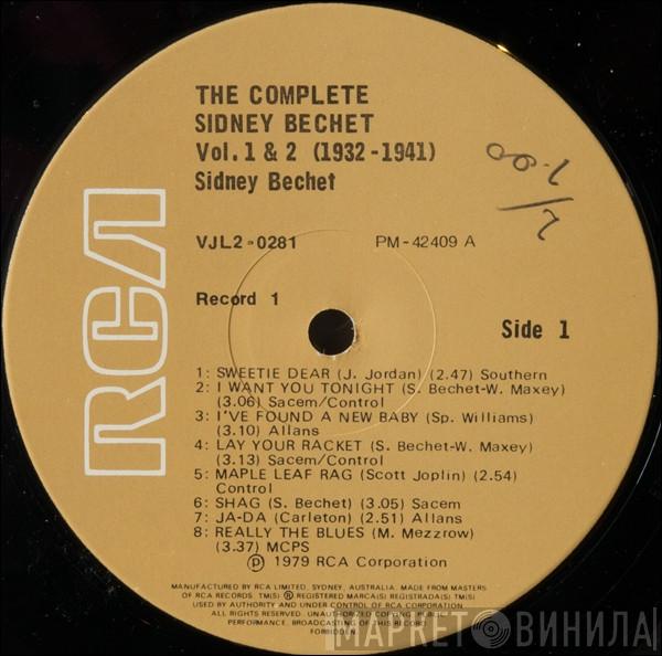 Sidney Bechet - The Complete Sidney Bechet Vol 1/2 (1932-1941)
