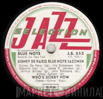 Sidney DeParis' Blue Note Jazzmen - Ballin' The Jack / Who's Sorry Now