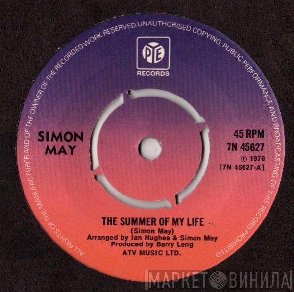 Simon May - The Summer Of My Life