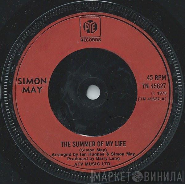  Simon May  - The Summer Of My Life