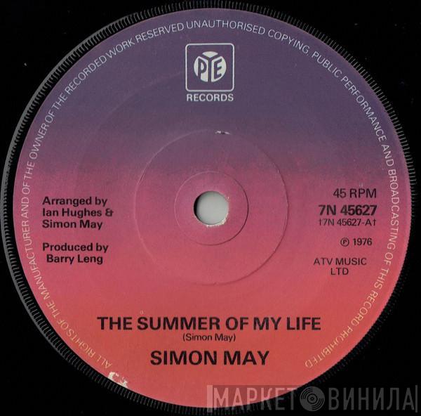 Simon May - The Summer Of My Life