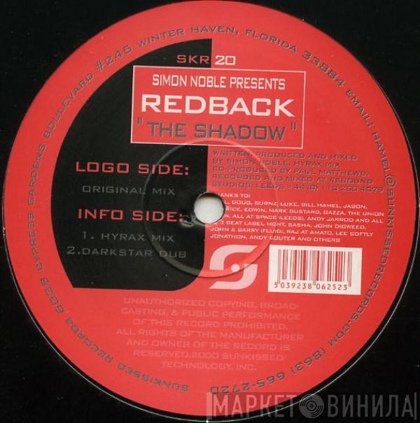 Simon Noble, Redback - The Shadow