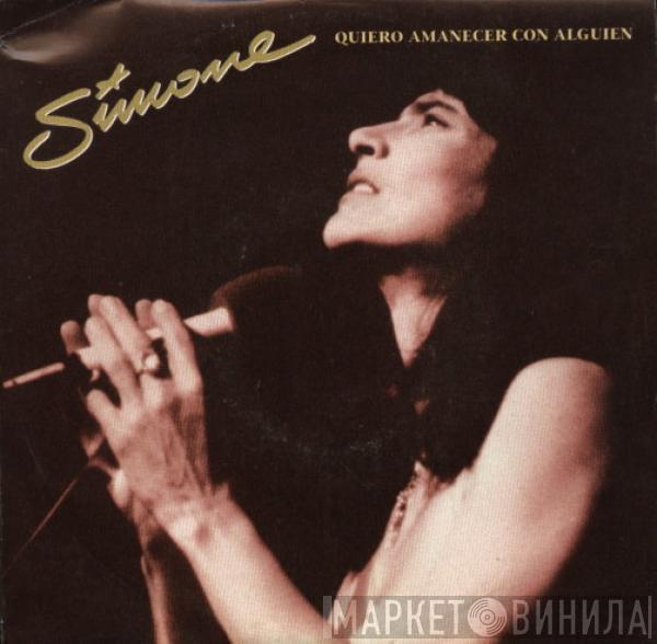 Simone  - Quiero Amanecer Con Alguien