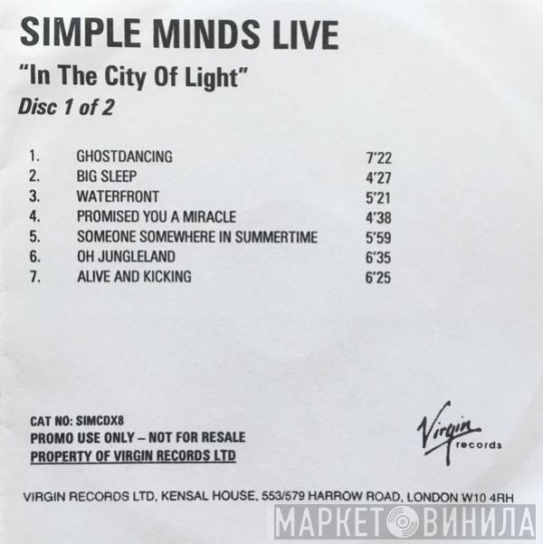  Simple Minds  - Live In The City Of Light