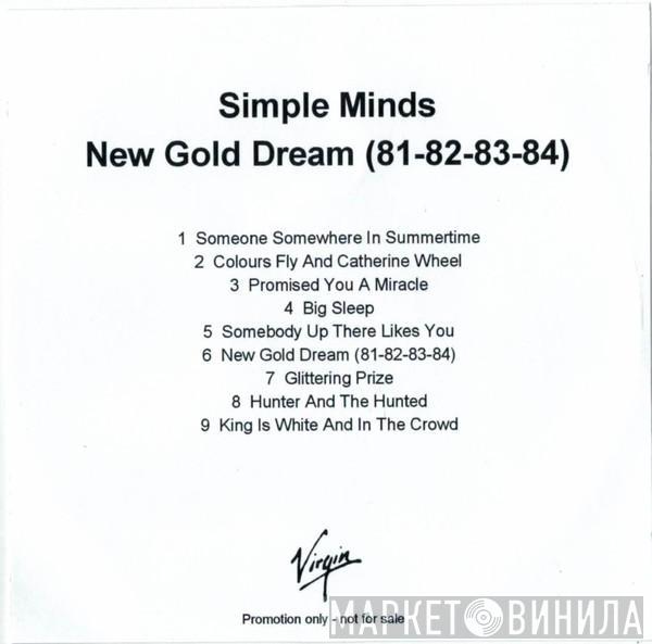  Simple Minds  - New Gold Dream (81-82-83-84)