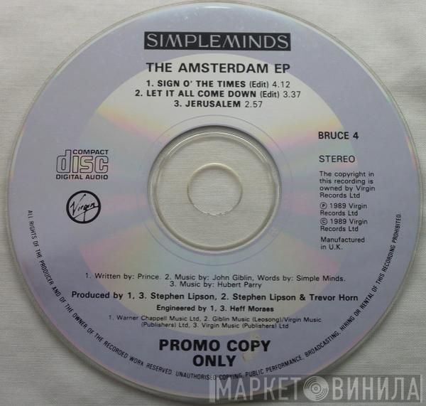  Simple Minds  - The Amsterdam EP