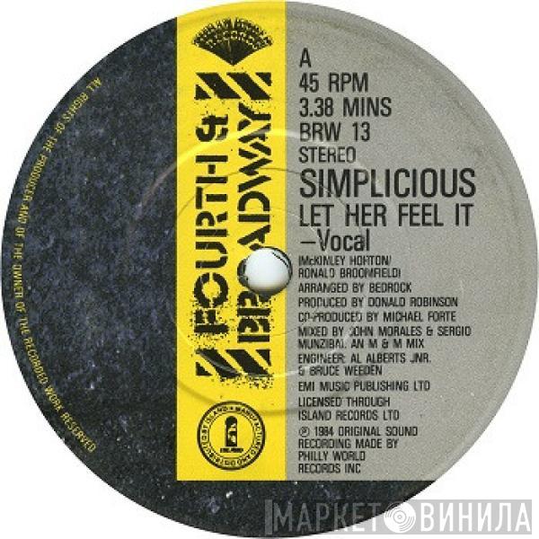 Simplicious - Let Her Feel It