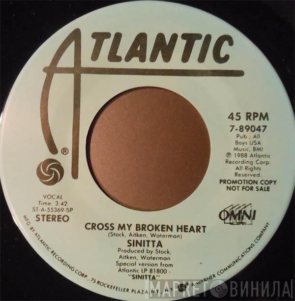 Sinitta - Cross My Broken Heart