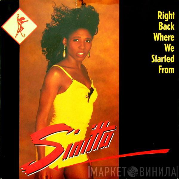 Sinitta - Right Back Where We Started From