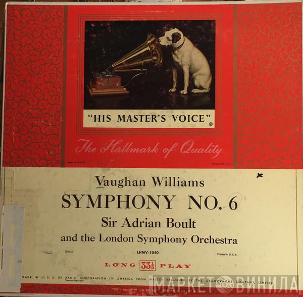 , Sir Adrian Boult  The London Symphony Orchestra  - Vaughan Williams: Symphony No. 6
