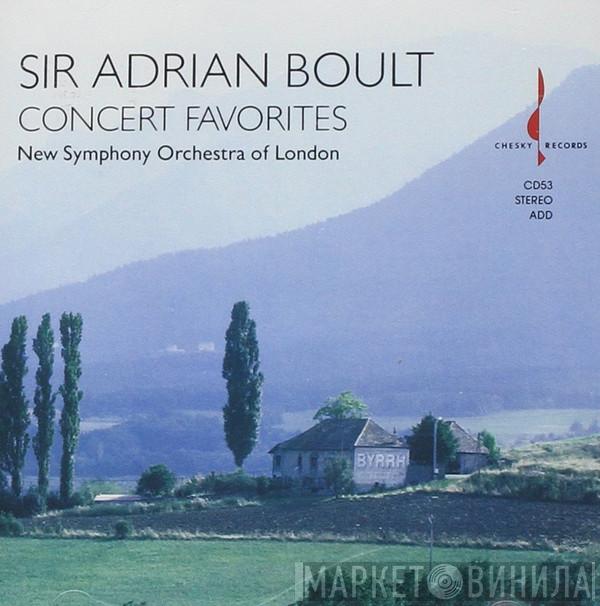 , Sir Adrian Boult  The New Symphony Orchestra Of London  - Concert Favorites