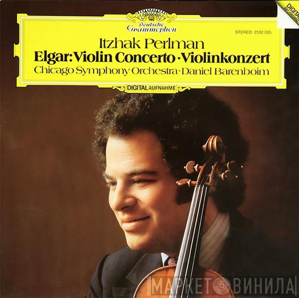 , Sir Edward Elgar , Itzhak Perlman , The Chicago Symphony Orchestra  Daniel Barenboim  - Violin Concerto • Violinkonzert