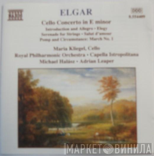 Sir Edward Elgar, Maria Kliegel, The Royal Philharmonic Orchestra, Capella Istropolitana, Michael Halász, Adrian Leaper - Cello Concerto In E Minor - Introduction And Allegro