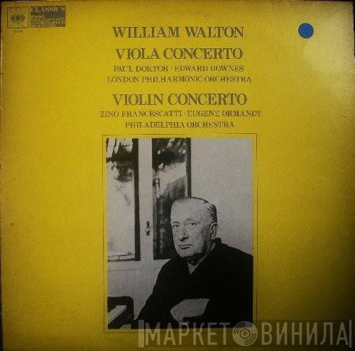 Sir William Walton, Paul Doktor, Zino Francescatti - Viola Concerto,Violin Concerto