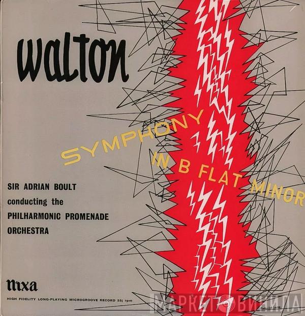 Sir William Walton, Sir Adrian Boult, The Philharmonic Promenade Orchestra - Symphony In B Flat Minor (1935)