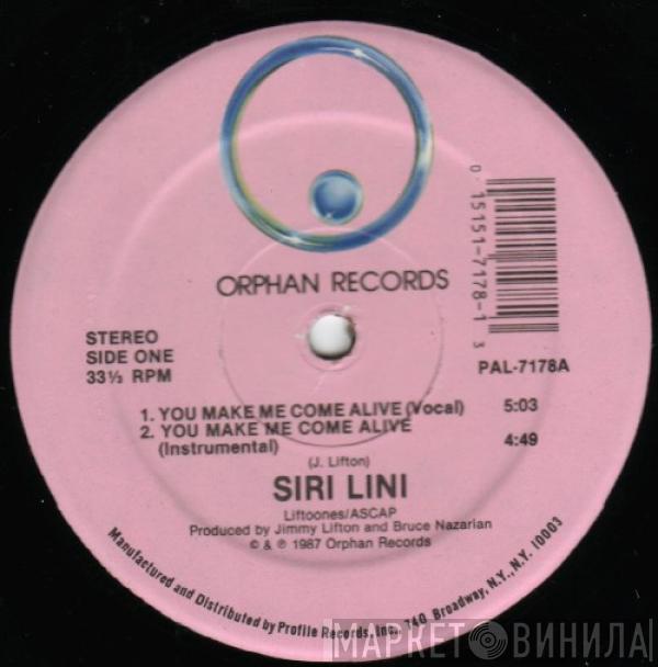 Siri Lini - You Make Me Come Alive