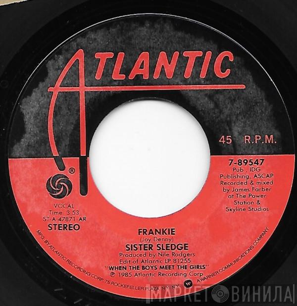  Sister Sledge  - Frankie / Hold Out Poppy