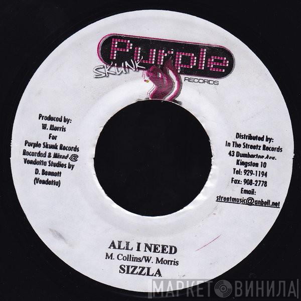 Sizzla - All I Need / Purple Skunk